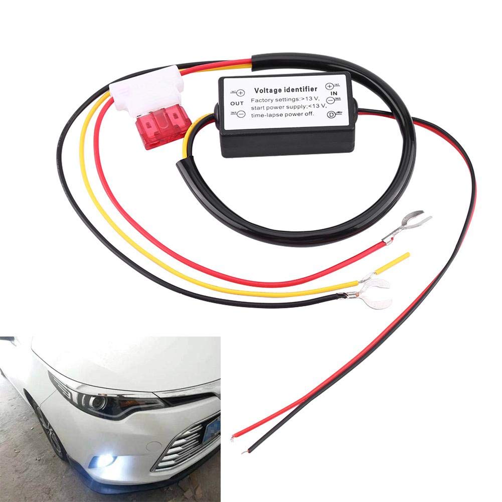Kontroler DRL Auto Car LED światła do jazdy dziennej kontroler ściemniacz włącznik/wyłącznik światła do jazdy dziennej ściemniacz uprzęży przekaźnika