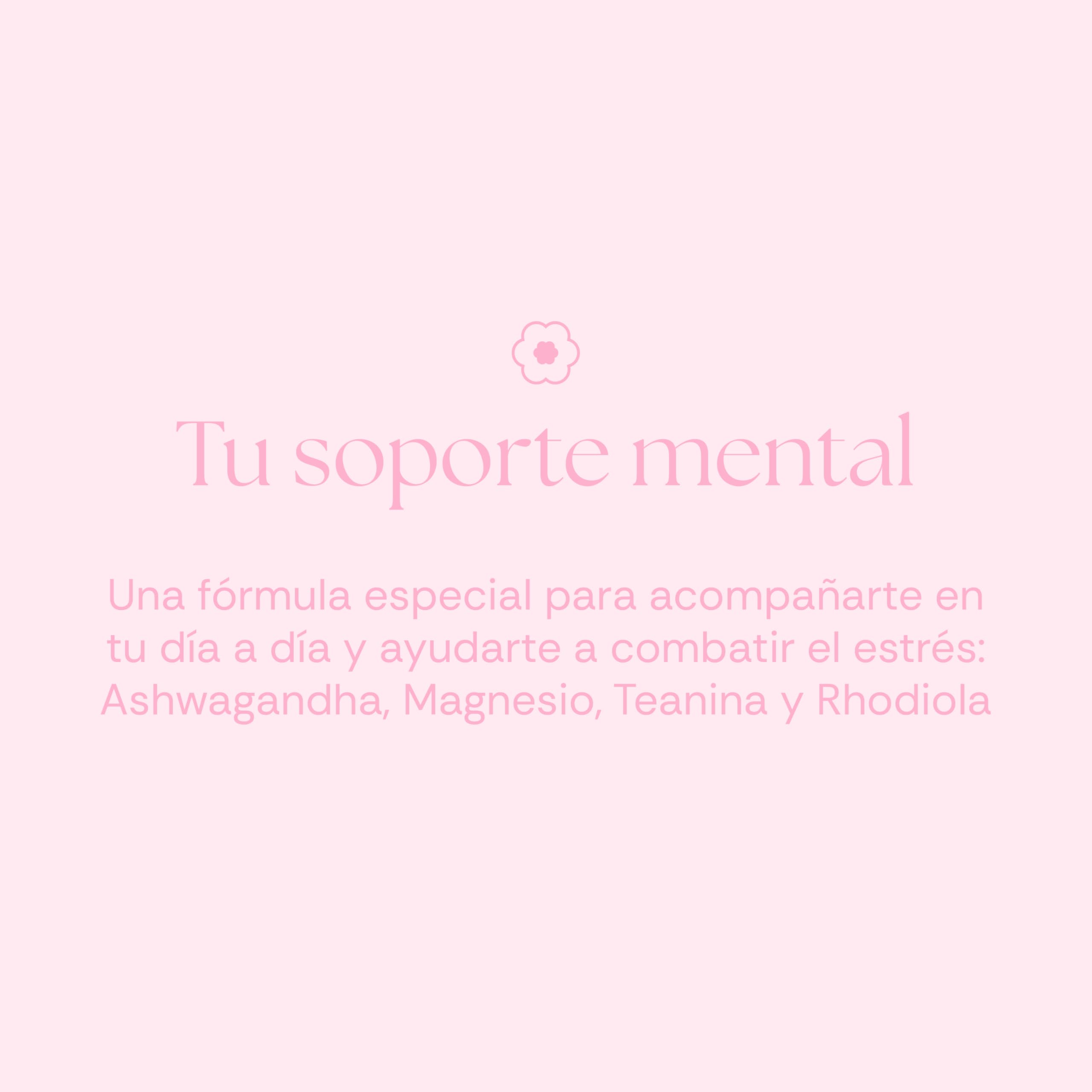 Ashwagandha KSM-66 para Mujer 300mg | Reduce Estrés y Cortisol | Energía, Equilibrio Hormonal y Concentración | Con Magnesio, Rhodiola y Té Verde | 60 Cápsulas Veganas