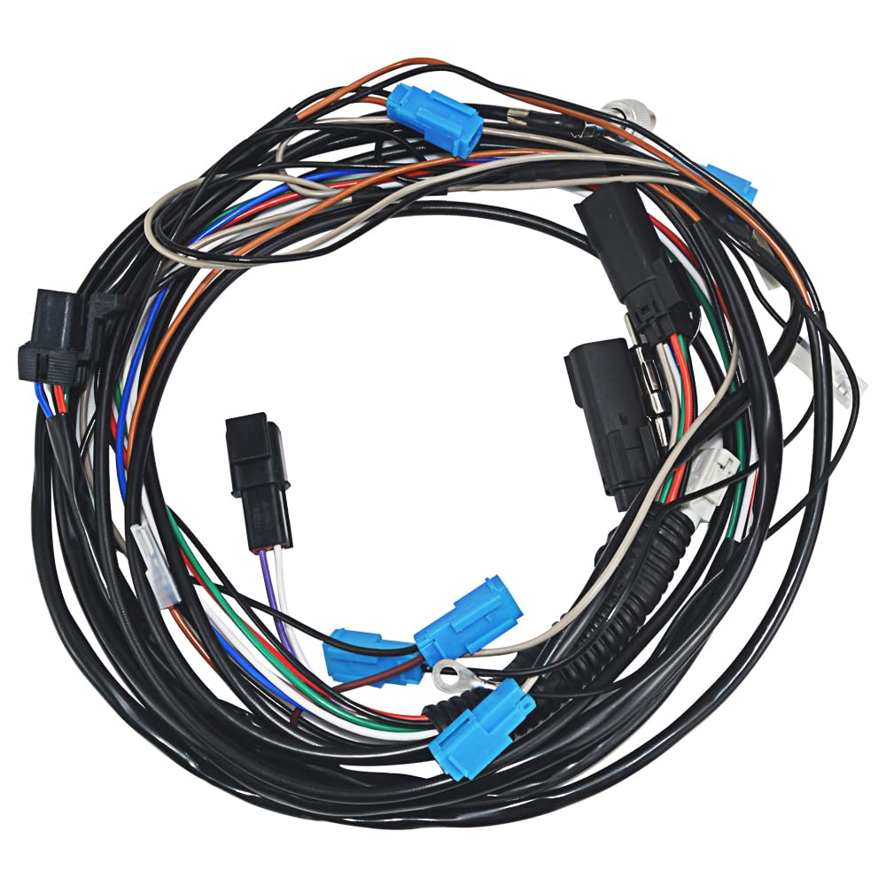 WOWTK Rear Trunk Tour Pack Wiring Harness Kit for Harley Touring Electra Glide Road King Street Glide Road Glide Models 2014-2022