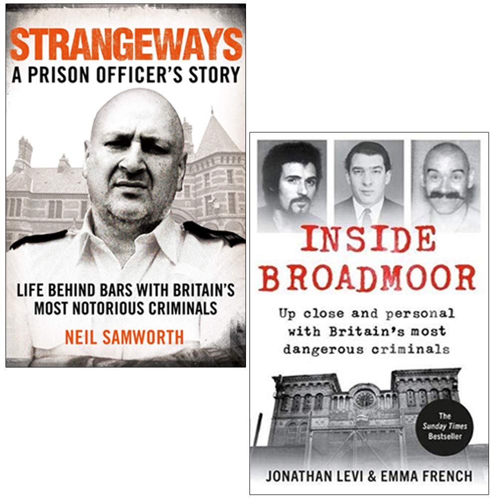 Strangeways By Neil Samworth & Inside Broadmoor By Jonathan Levi 2 Books Collection Set