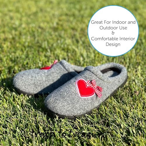 Eco-Friendly Women's Slippers: Recycled, Ultra Comfortable, Soft, Perfect for Indoors & Outdoors Slippers, 12062 GR3