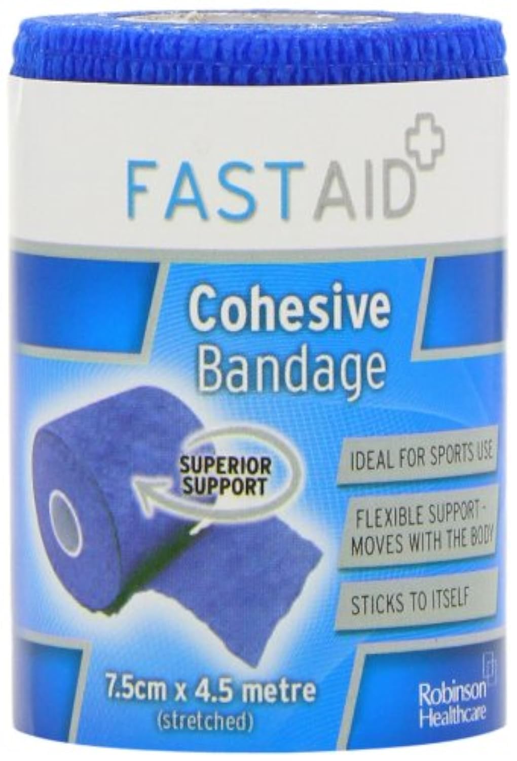 Fastaid Cohesive Bandage 7.5cm x 4.5m