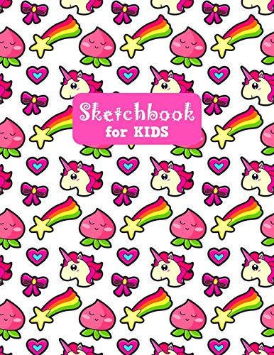 Sketchbook for Kids: Unicorn Large Sketch Book for Sketching, Drawing, Creative Doodling Notepad and Activity Book - Birthday and Christmas Gift Ideas ... Teens and Women - Nathalie Modern Press # 021 image 3