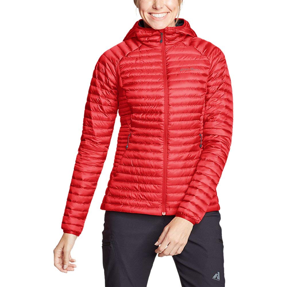 Eddie BauerWomen's MicroTherm 2.0 StormDown Hooded Jacket - red - X-Small