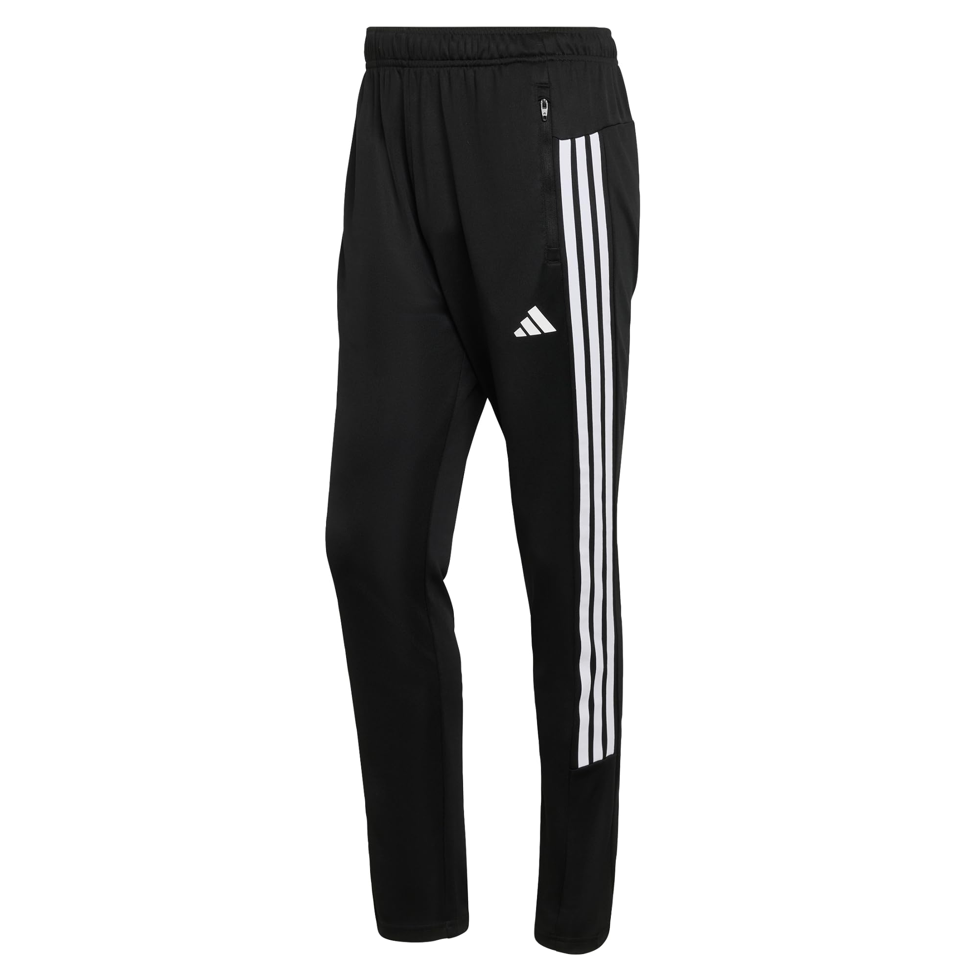 adidas Herren Workout Essentials All-​Set 3-​Stripes Knit Pant, Black/​White, XS