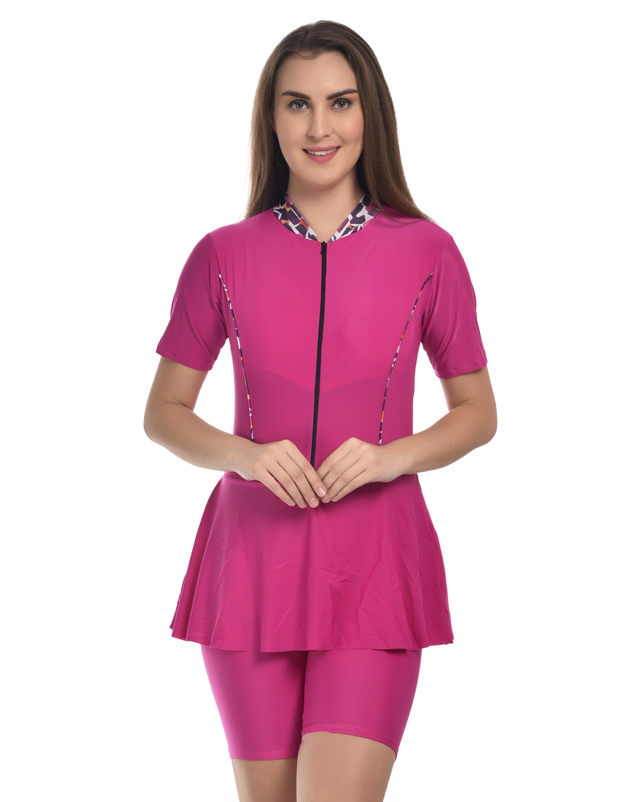 Swimming Costume for Womens & Girl's | Material: High GSM Polyester Spandex Fabric | Extra Comfort & Durability Skin Friendly-image-47