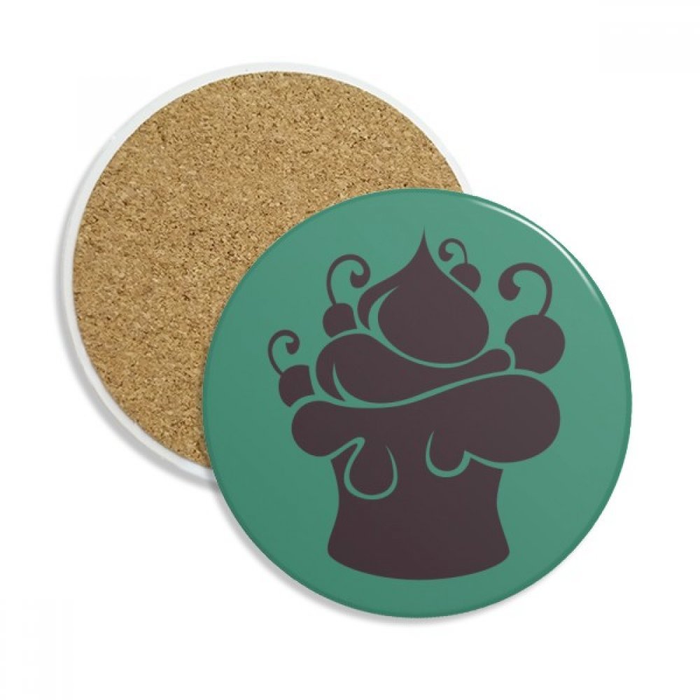 Caboteur céramique absorbant multicolore, dessous de verre pour mug et tasse