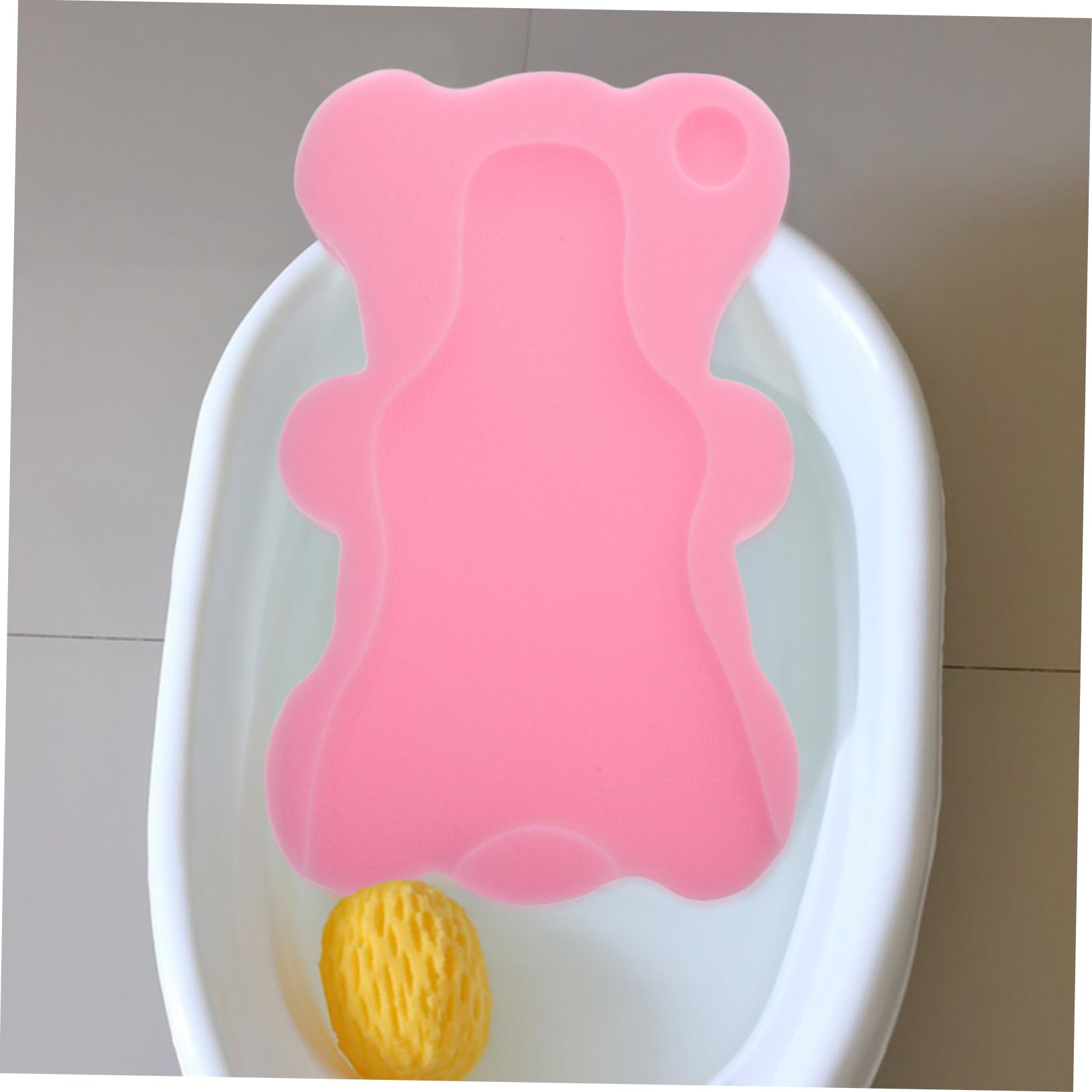 Alfombra De Baño para Recién Nacido Cojín De Baño De Esponja Alfombrilla Antideslizante Casa