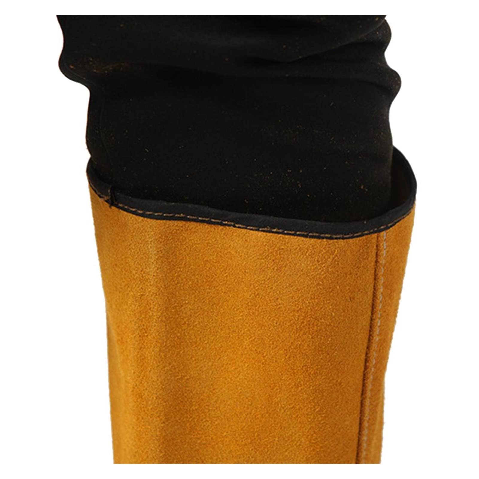 Artículos para soldadura Protector de cuero duradero Protector Flame Retardante Soldadura de soldadura de seguridad Boot abrasión soldado de protección de seguridad del pie resistente al pie