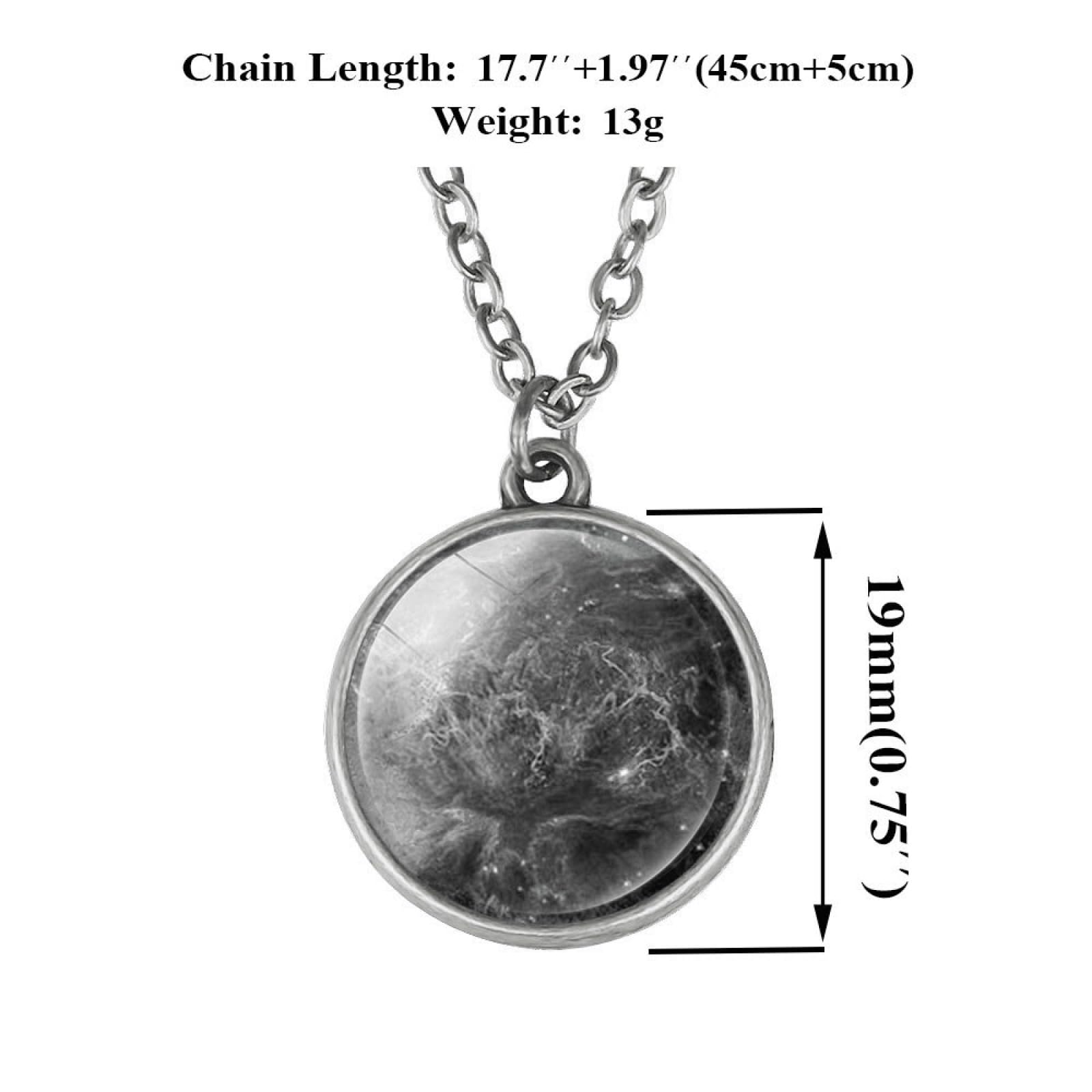 Collana Vintage Sunburst Con Cristallo E Opale – Gioiello Boho Luna E Stelle, Regolabile