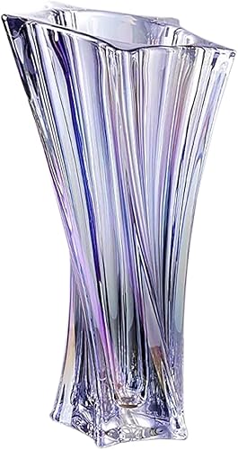 Miniatura 9 de Jarrones de vidrio para flores, jarrones modernos gruesos de 3.5 libras para mesas centros de mesa para decoración del hogar, florero de cristal