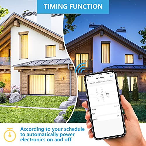 TEEKAR WLAN Alexa lichtschakelaar, voice app-control, smart lichtschakelaar, inbouw voor alle woningen, stille smart… - Image 7