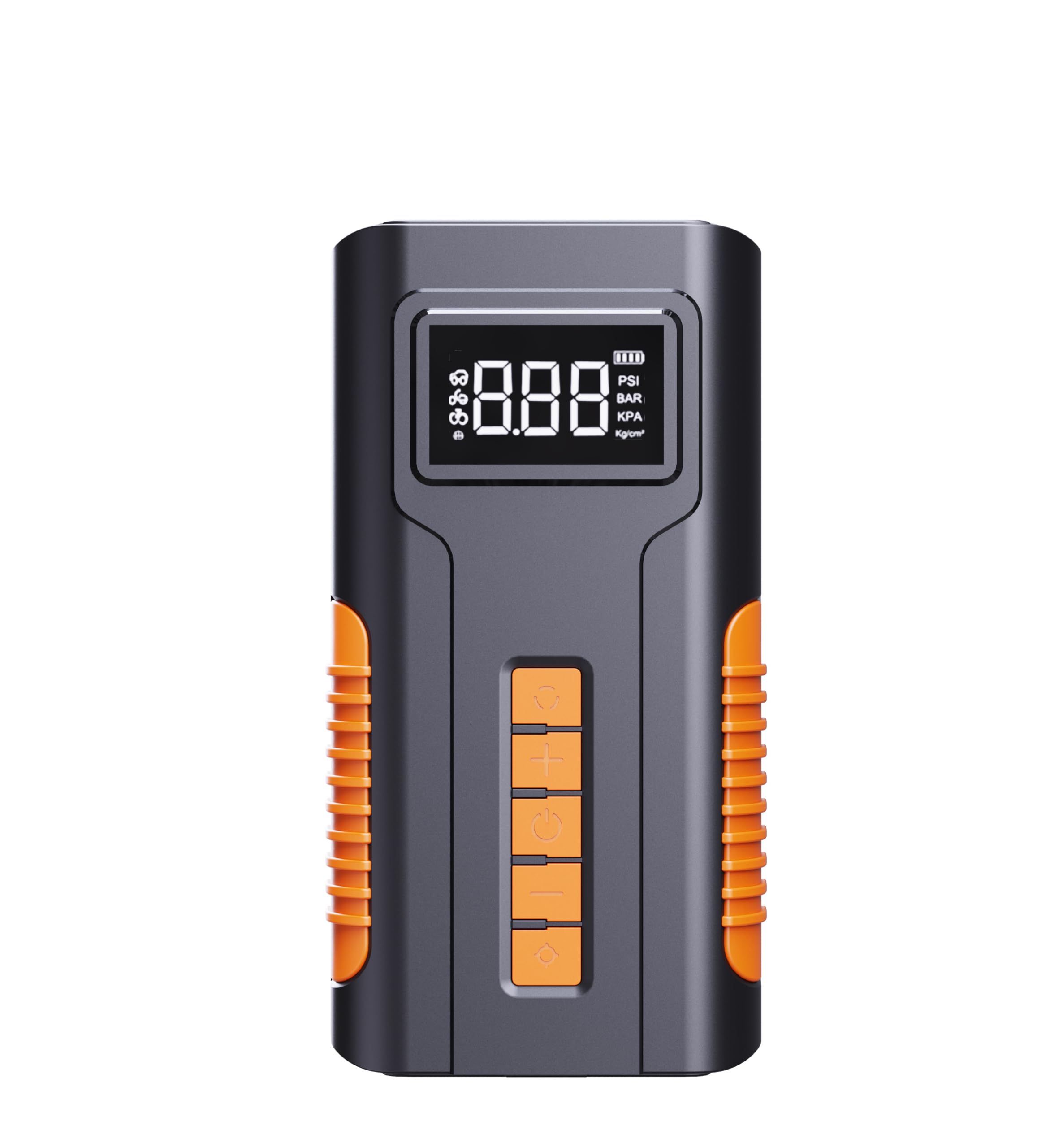 Pompe à air électrique portable 10,3 bar, pompe à ballon 12 V, compresseur électrique, pompe à air pour voiture, vélo, moto, ballons, AutoOff, rechargeable, 6000 mAh
