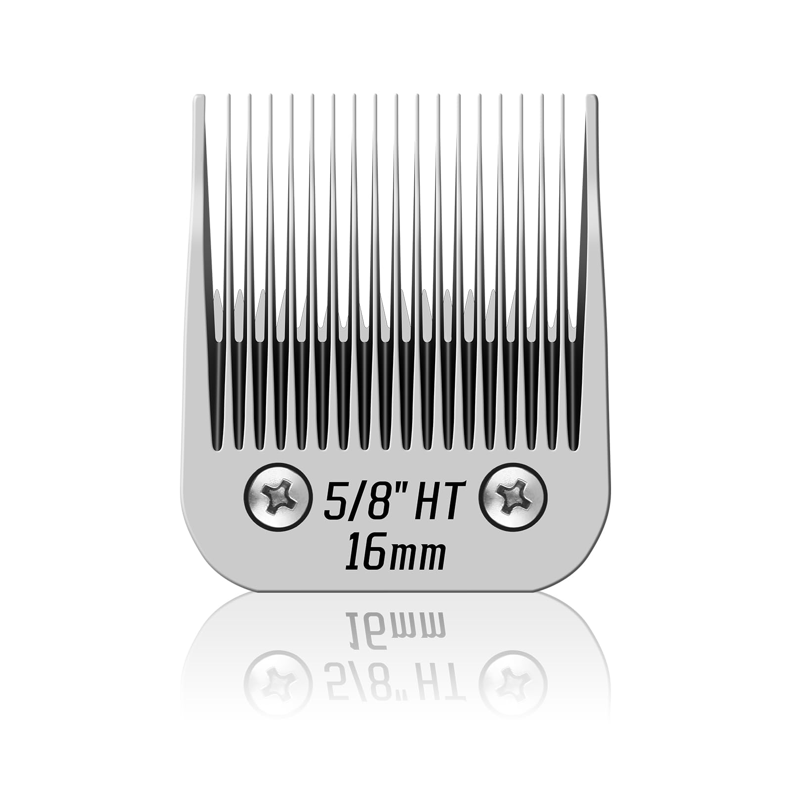 Lames de toilettage amovibles 5/8HT compatibles avec Oster A5 et Wahl KM10 - Coupe 16 mm