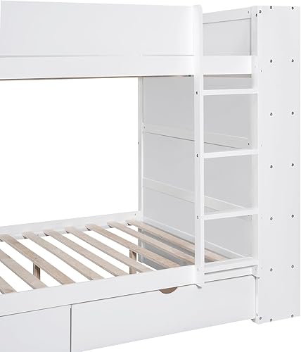 Miniatura 142 de Versatility - Litera individual sobre individual con escritorio y armario integrados, cama alta de madera maciza y plataforma independiente con