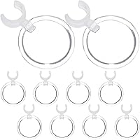 Vista 1 de Lupa para bordar, 10 Uds., con clip práctico, clip de lupa, clip en la lupa, útil broca, pluma de arte de diamante, 10 Uds