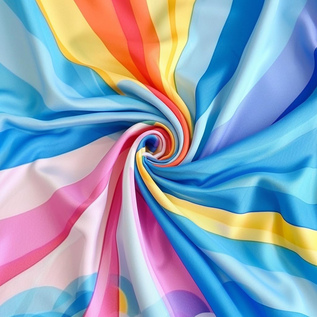 MARSVOVO Women's Palazzo Pants Dressy Casual Elastic Waist Hippie Pants Japanese Art Loose House Outdoor Pants Plus Size - Image 3