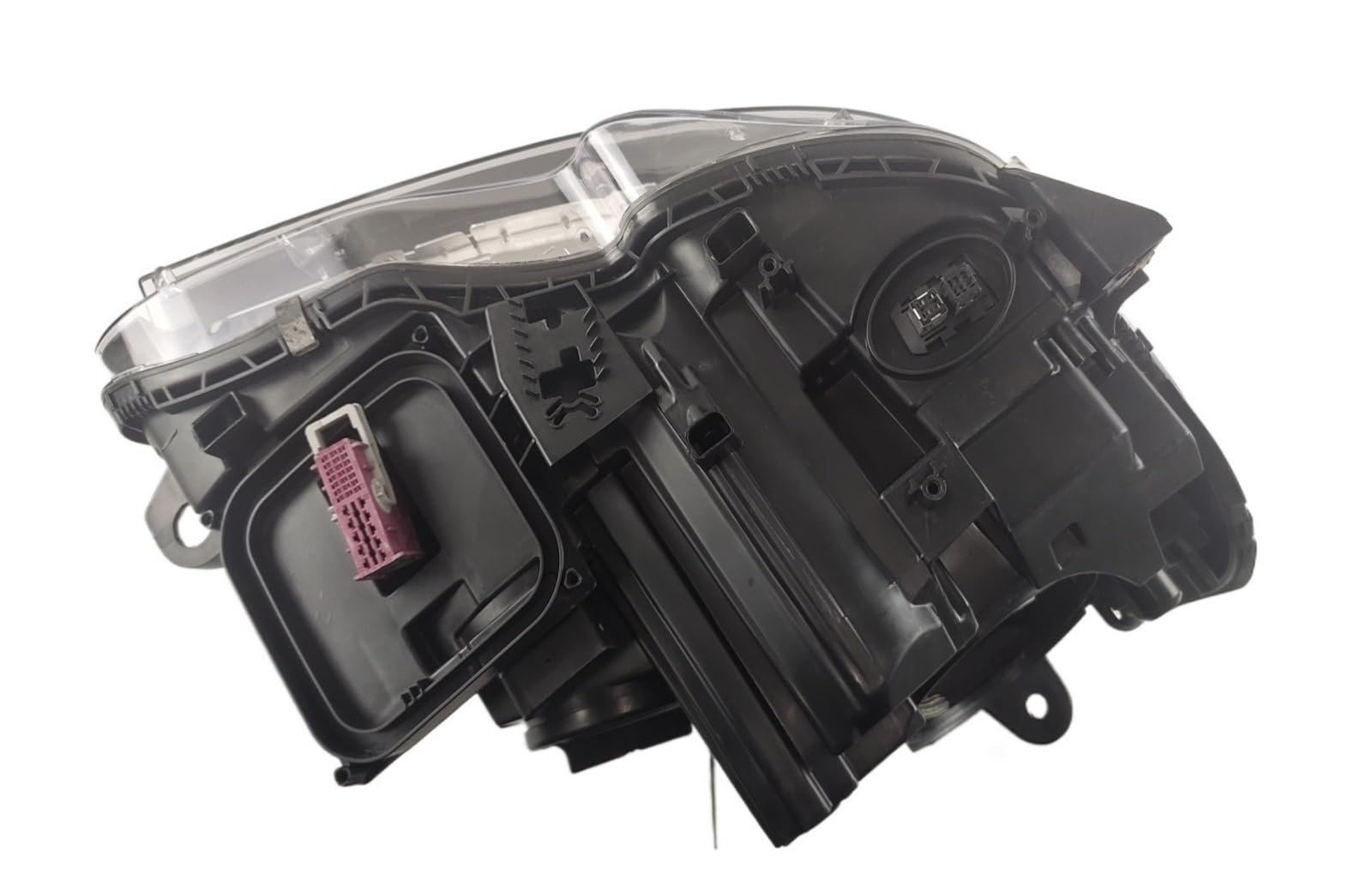 Akcesoria samochodowe lampa ksenonowa 2013-2016 kompatybilna z Mercedes Benz klasa C W204 C180 C200 reflektor oryginalny montaż reflektora automatyczne oświetlenie(Right with module)