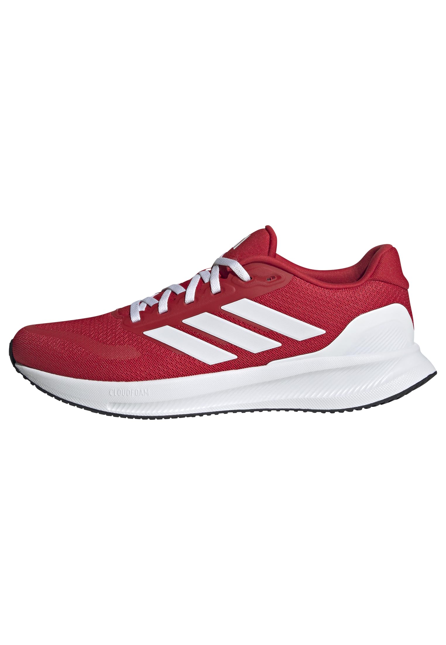 adidas Herren Runfalcon 5 Running Shoes, Better Scarlet/Cloud White/Core Black, 43 1/3 EU