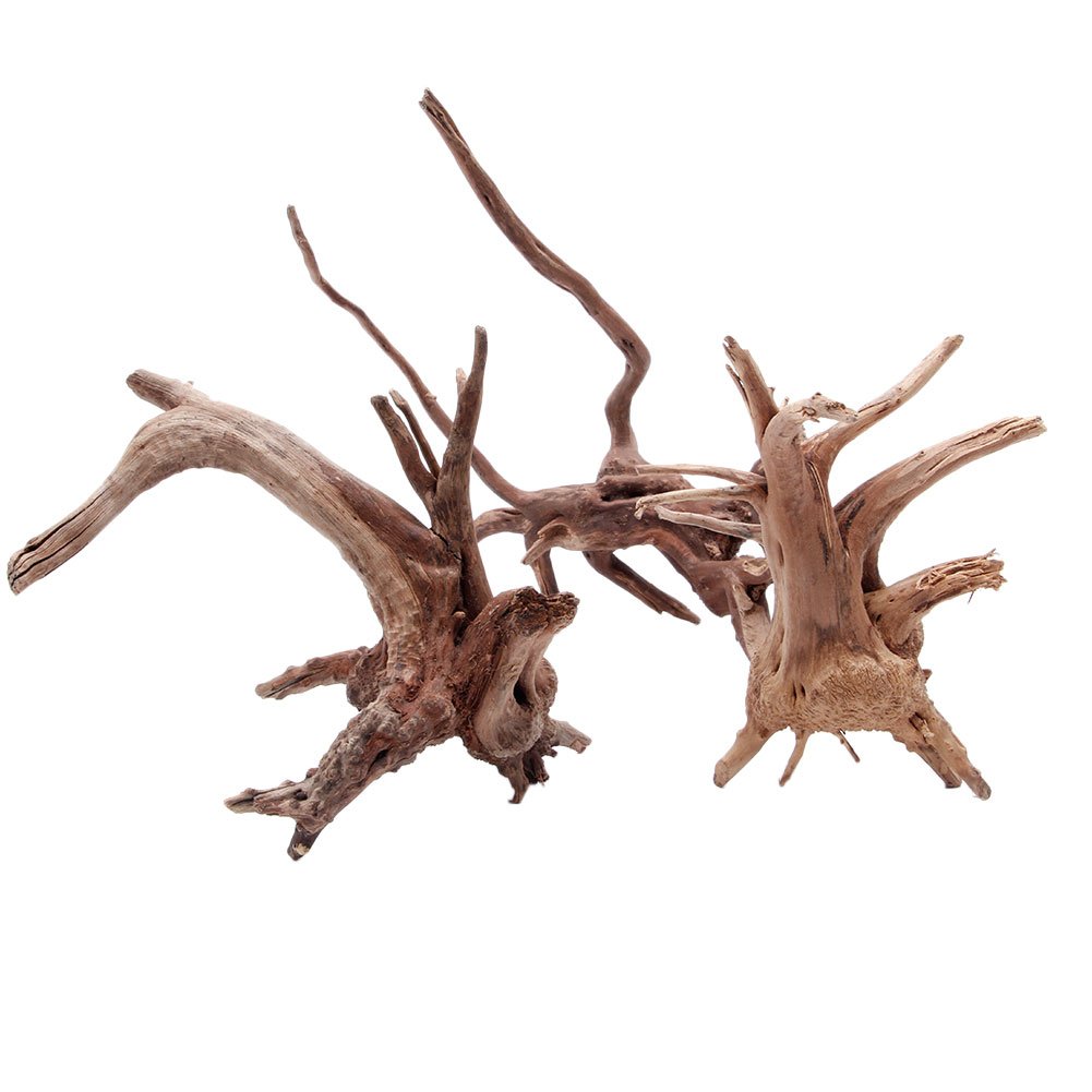 Legno Naturale Tronco Driftwood Albero Acquario Fish Tank Decorazione di Piante Ornament