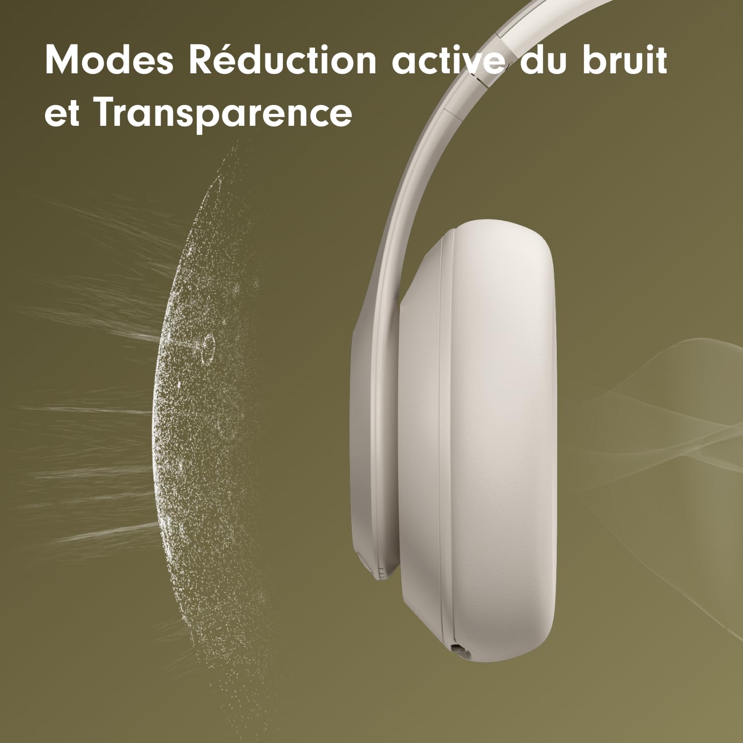 Beats Studio Pro - Casque sans Fil avec Bluetooth et Réduction du Bruit - Audio Spatial personnalisé, Audio USB-C au Format Lossless, Compatibilité Apple et Android - Sable
