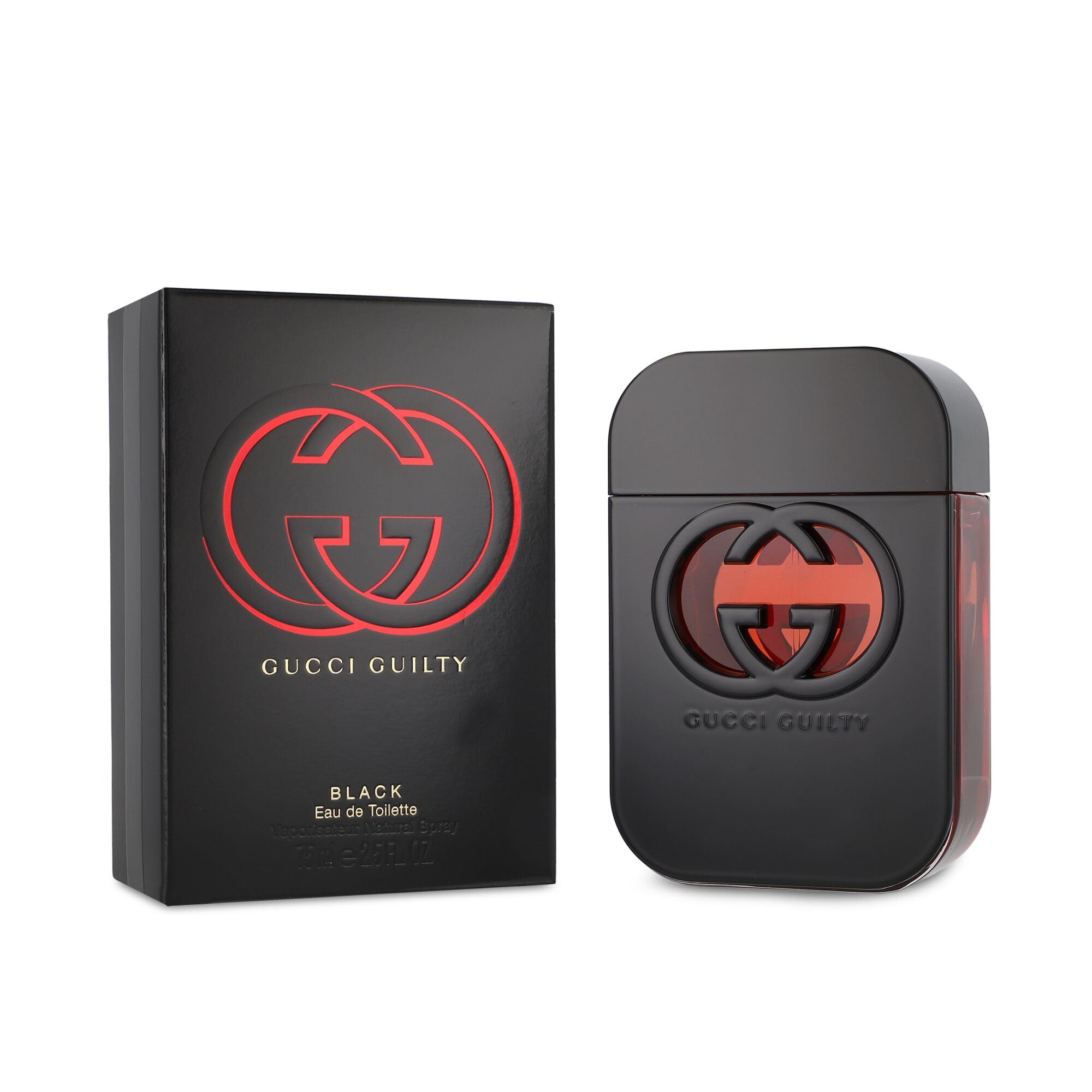 Amazon | 【グッチ】ギルティ ブラック EDT・SP 75ml [並行輸入品 