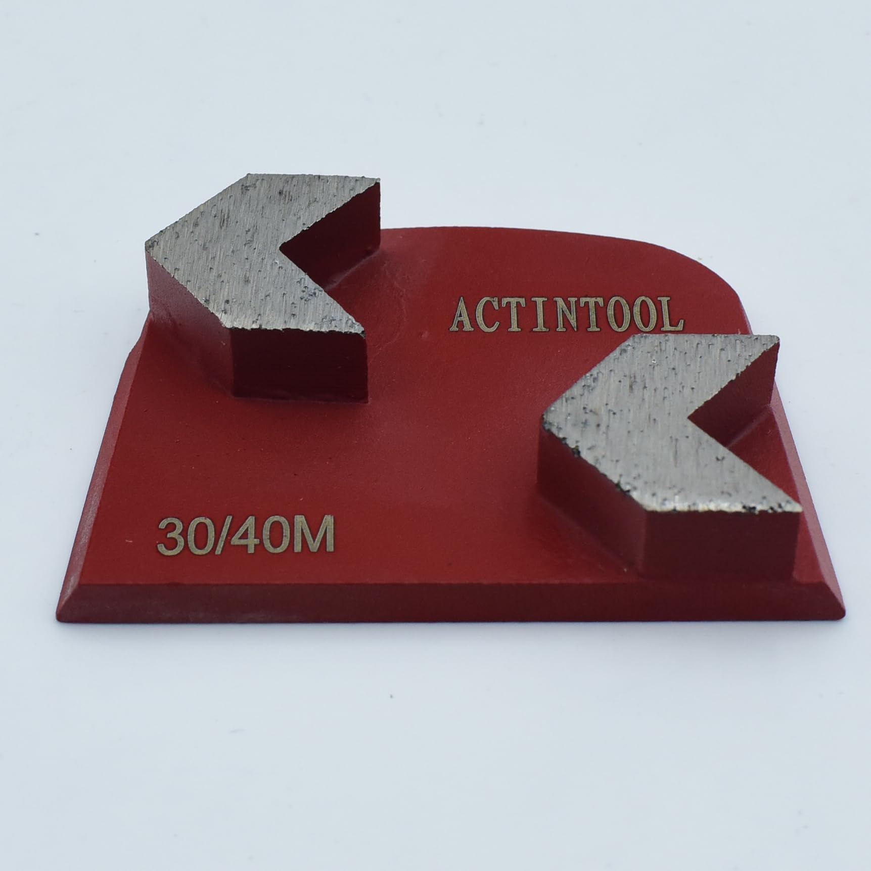 Disco de molienda de piso para Lavina, disco trapezoidal de molienda de segmentos de flecha para amoladora de piso (paquete de 3)