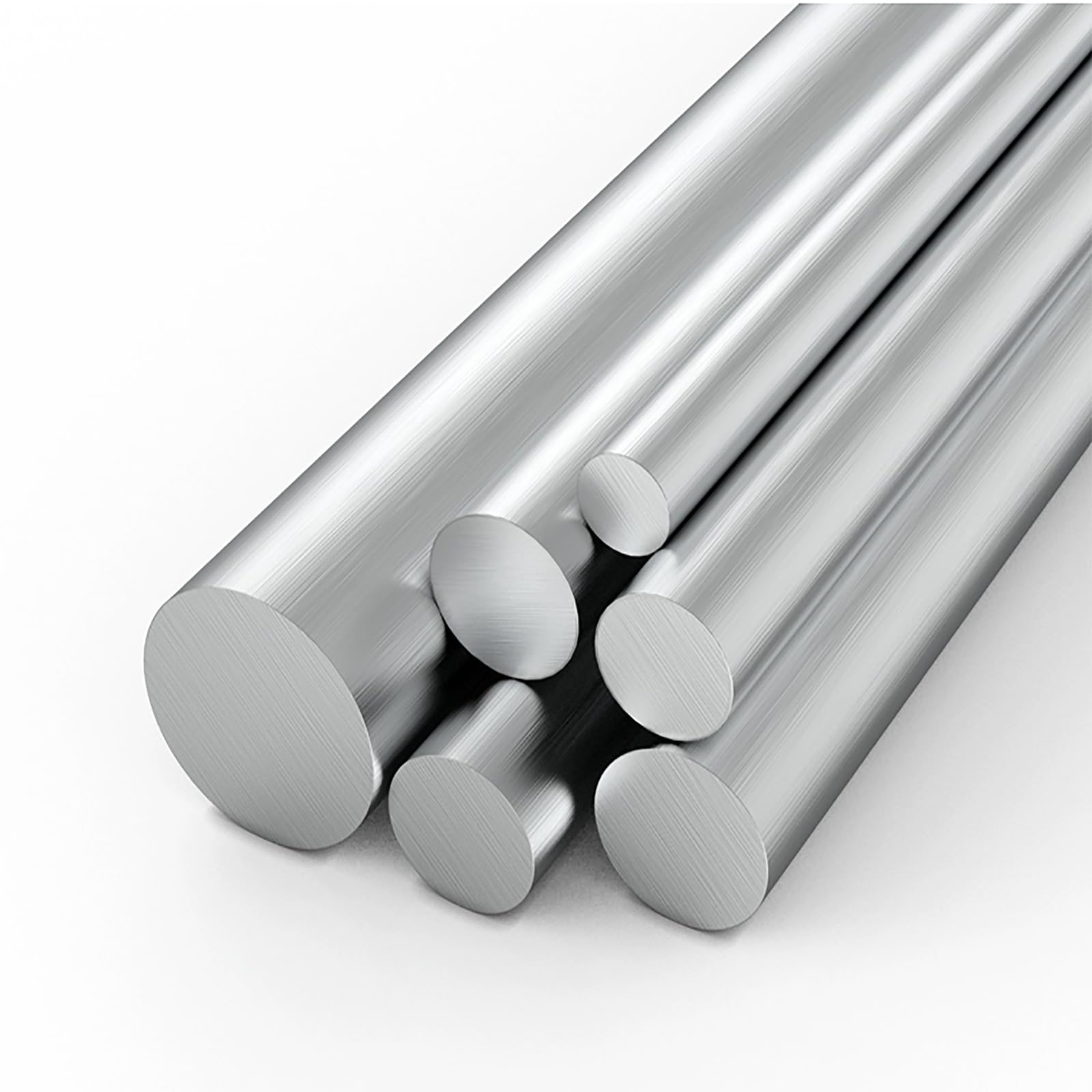 Barra tonda in alluminio 6061, diametro 20-22 mm, lunghezza 500 mm, for fai da te.(22mm)
