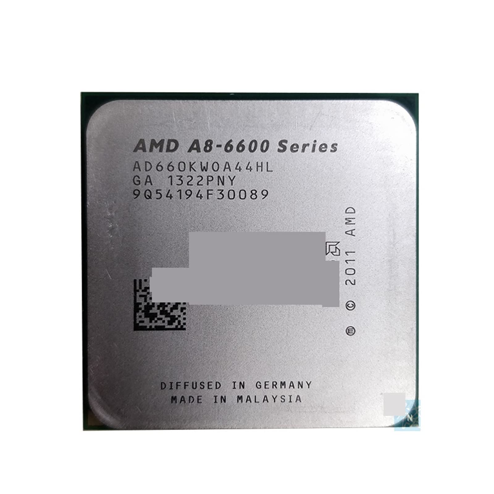 componentes informaticos AMD A8-Series A8 6600 A8 6600K 3.9GHz CPU de procesador de Cuatro núcleos AD660KWOA44HL Soket FM2 tecnología madura