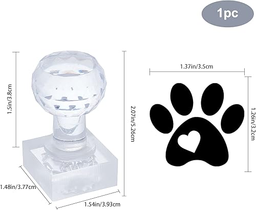 Miniatura 9 de PH PandaHall Word - Sello de acrílico para jabón, sello de jabón con asa, sello de impresión de capítulo de jabón redondo para jabón hecho a mano,