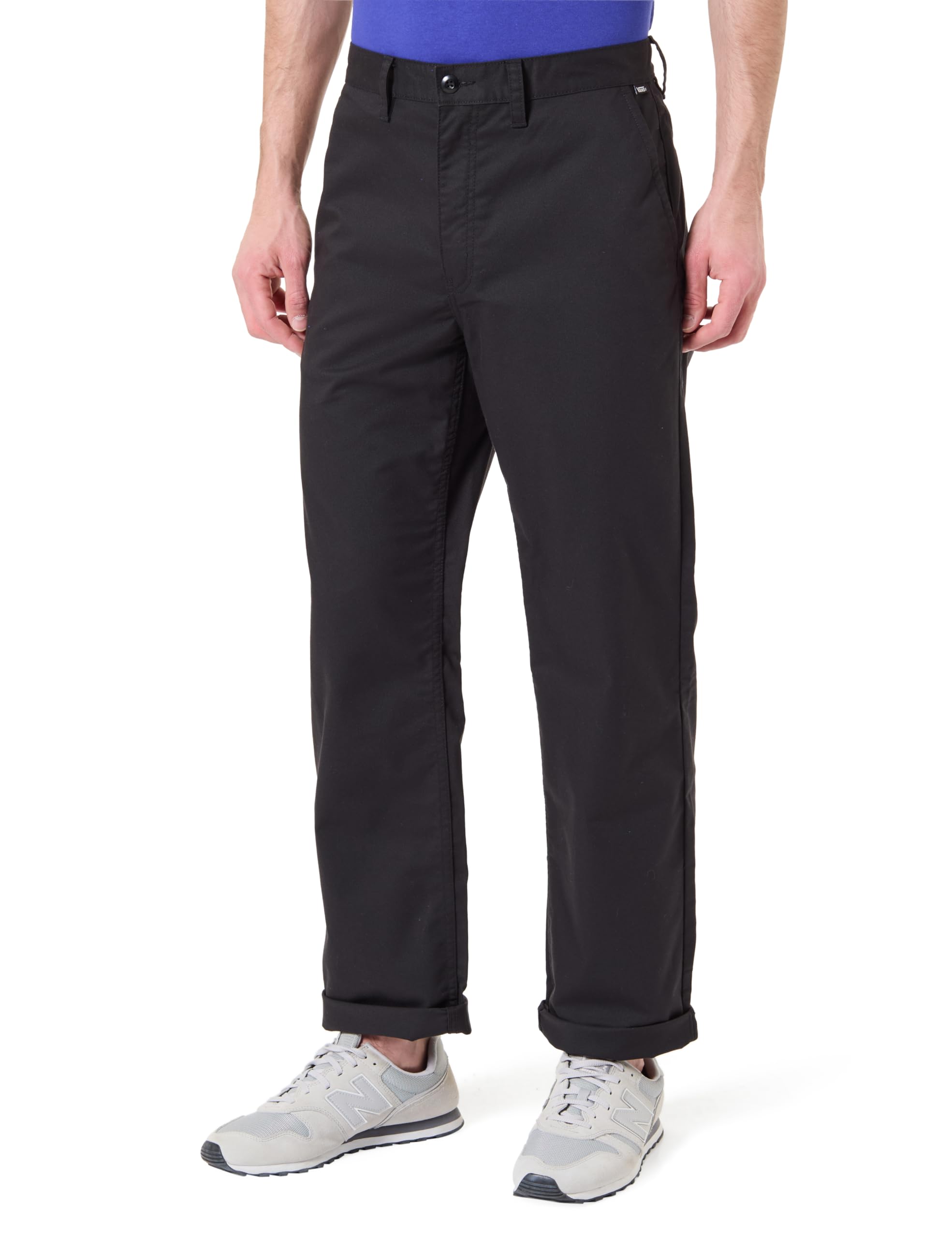 Vans Authentic Chino Straight Pant, Black, 32