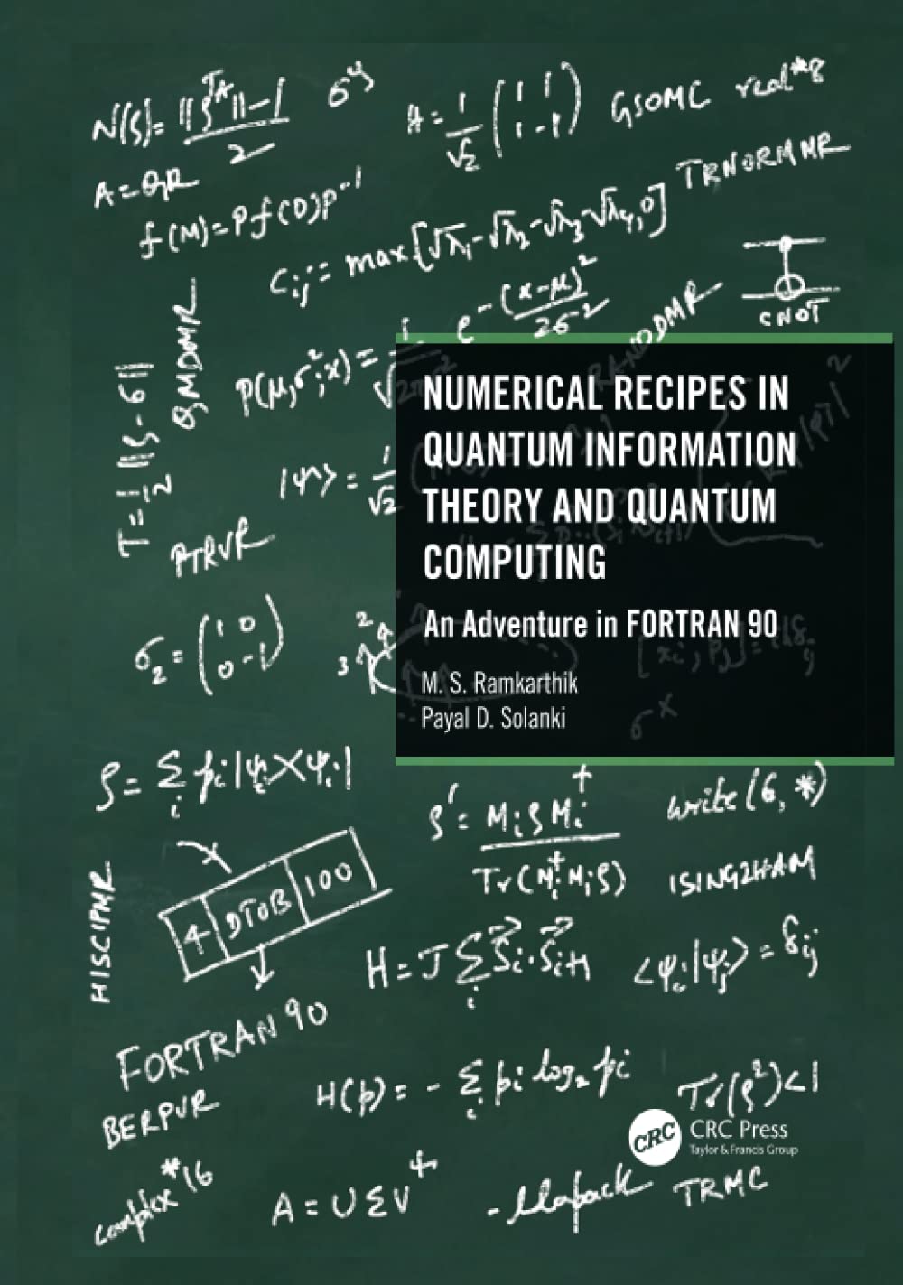 Numerical Recipes in Quantum Information Theory and Quantum Computing: An Adventure in FORTRAN 90