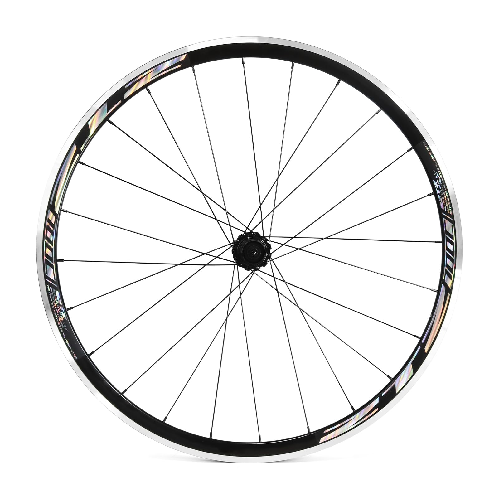 ZTZ 700C Road Bike Wheelset, Ultralight Aluminum Alloy 30mm Road Bike Wheel, 20H Front/24H Rear High-Strength Bike Rims, 700c Clincher, Rim Brake, Compatible 8-12 Speed Cassettes