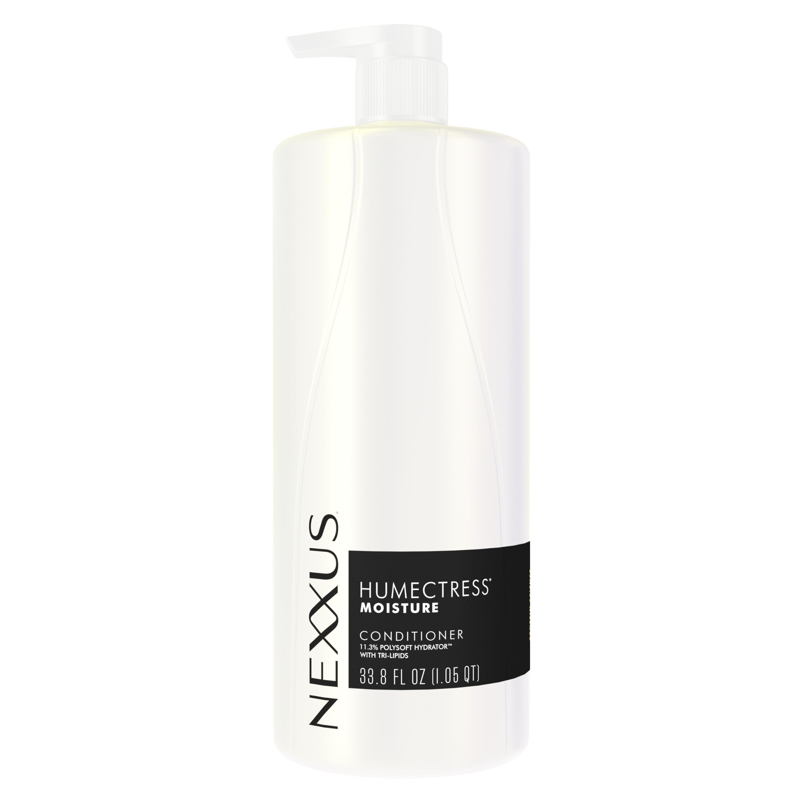 Nexxus Humectress Moisturizing Conditioner Ultimate Moisture for Dry Hair Moisturizing ProteinFusion with Elastin Protein and Green Caviar 33.8 oz