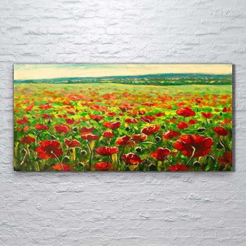 Photo murale acrylique haut de gamme 120x60cm salon design moderne - 2