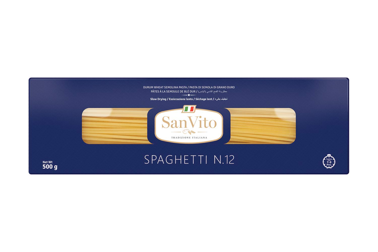 San Vito Durum Wheat Spaghetti, N.12, 500g