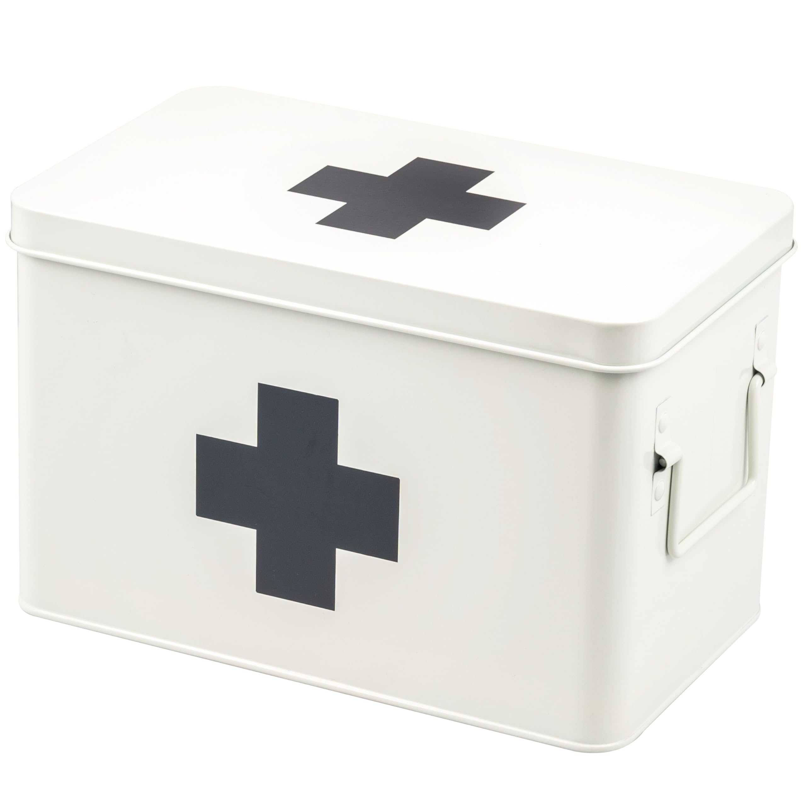 eluno Medizinbox Apothekenbox Metall