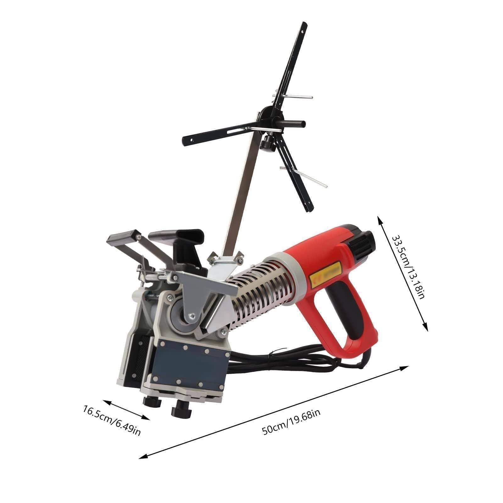 Bordatrice per bordi, strumento portatile per la lavorazione del legno con temperatura regolabile per fai da te, fabbrica e cantiere in legno bordatura