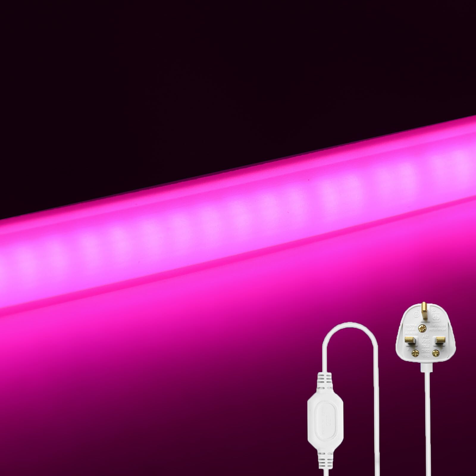 KAFULA Wisada 21M COB LED Neon Rope Light, Pink Cuttable Waterproof Flexible LED Strip, DIY Design, Suitable for Bedroom, Living Room, playroom, Kitchen, Party and Shop Decorations