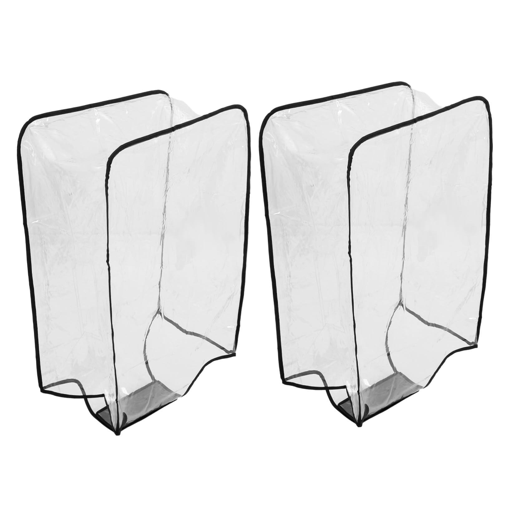 BESPORTBLE 2piezas Fundas Protectoras de Equipaje Transparentes y Antipolvo de PVC para Maletas de Fáciles de Instalar y Usar Viajes