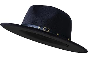 Elegant Two-Toned Wide-Brimmed Fedora Hat: A Statement of Style and Sun Protection