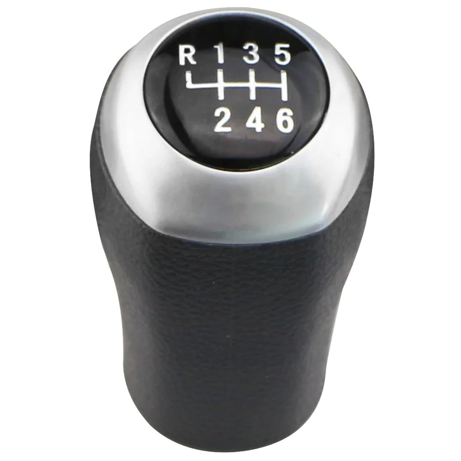 BWSDMZJQRT Car Gear Shifter Knob for Hyundai for Accent for Verna Solaris HB20 5/6 Speed Handball Replacement Car Gear Lever Shift Knob(Matte-6 Speed)