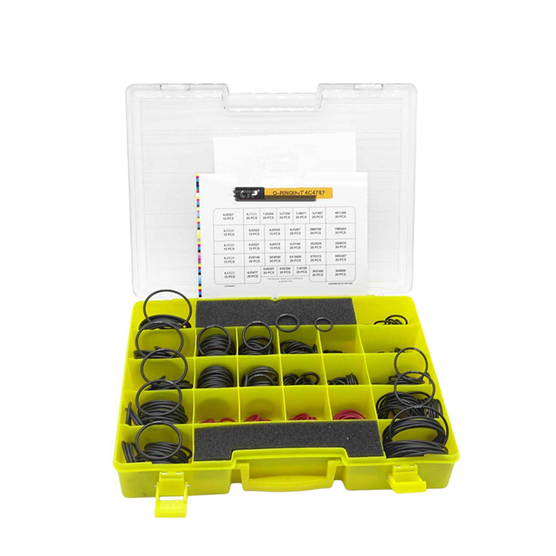 4C-4782 Premium O-Ring Kit O-Ring Oil Seal Kit 4C4782 Box Rubber Hydraulic Nitrile 90 Fits for Gasket Repair