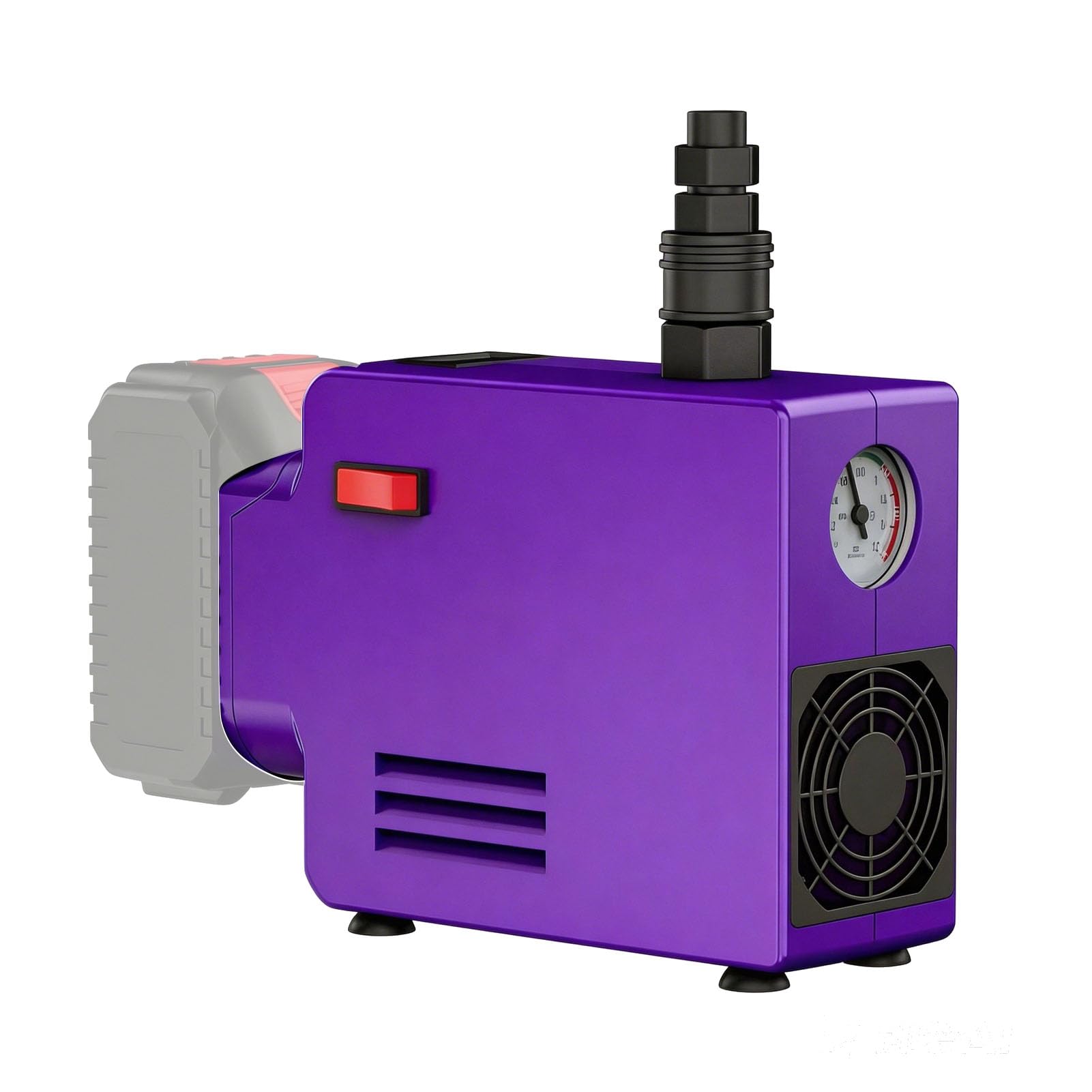 Luocute Compresor de Aire Inalámbrico 175PSI para Batería 18V