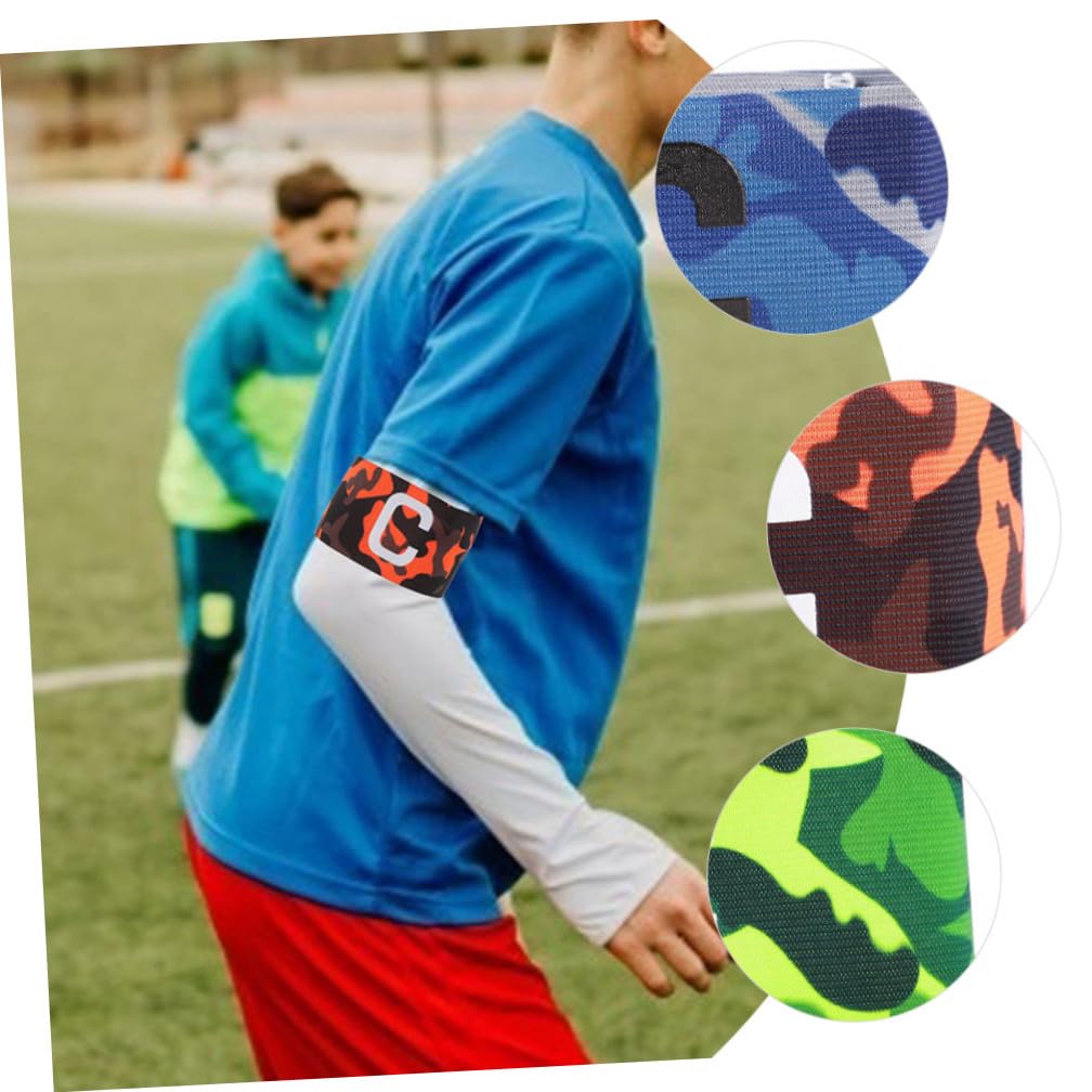 Abaodam Cinghia da Braccio del di Calcio Supporto Elastico Fasce da Braccio Imbottito Bracciali Elastici da Calcio Braccialetti per Lo Sport Nylon