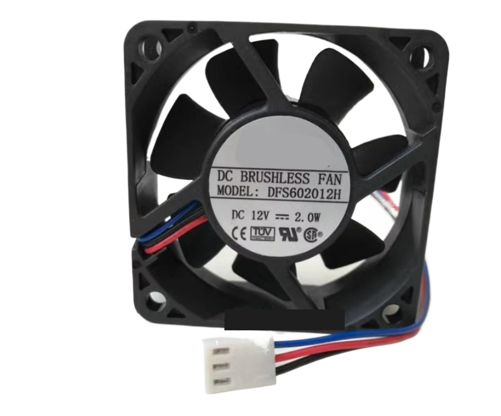 UITGVDQAT 6020 DFS602012H DC12V 2.0W 2-wire 3-wire 6CM cooling fan