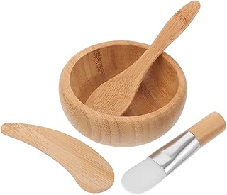 Juego de cuencos de mascarilla facial de bric...