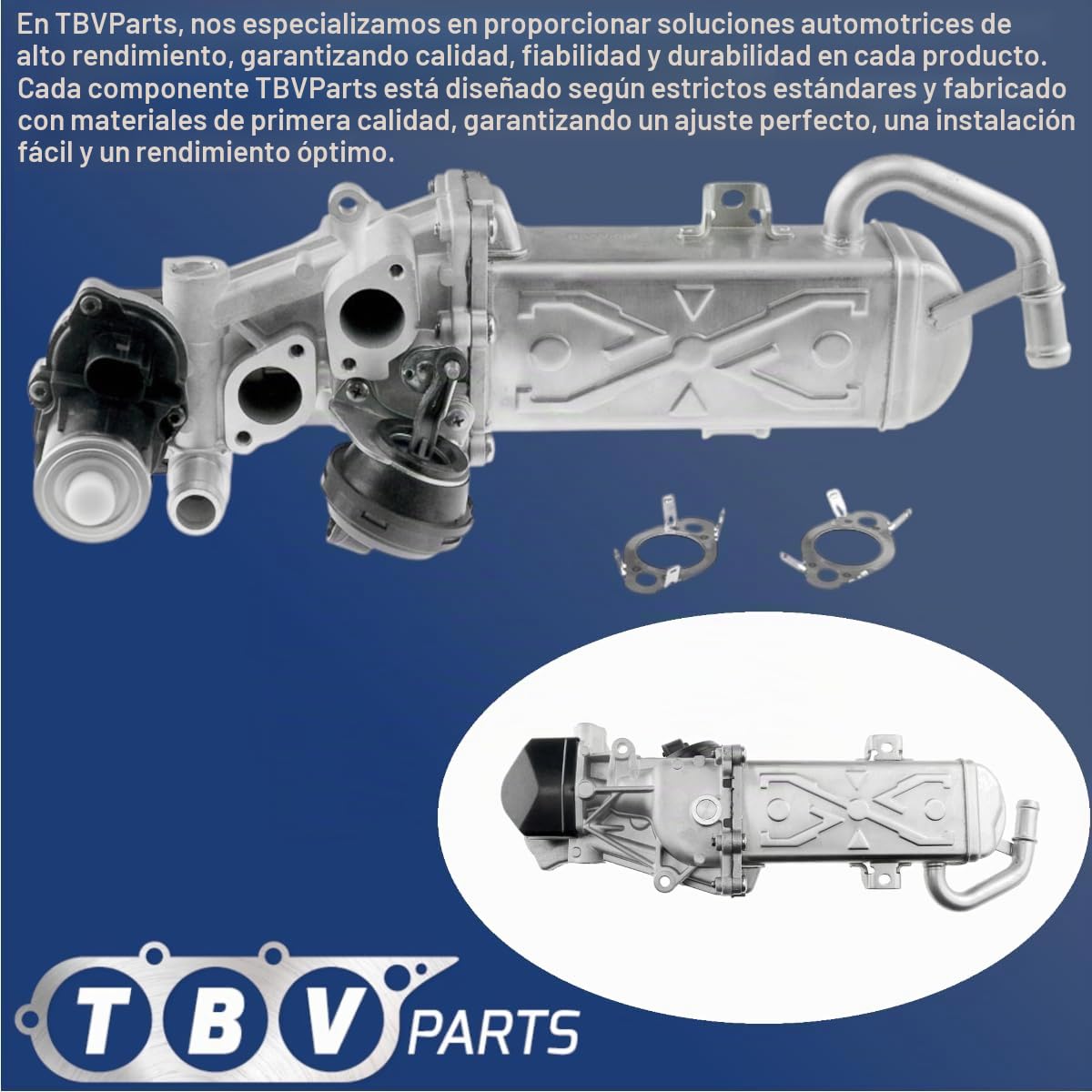 Válvula EGR 1.6/2.0 TDI 03L131512CF 03L131512CH 03L131512DQ 03L131512N 03L131512AP EGR Valvula con Enfriador para A3, Q3, Alambra, Altea, Leon, Octavia, Yeti, Caddy, Golf, Passat CAYC