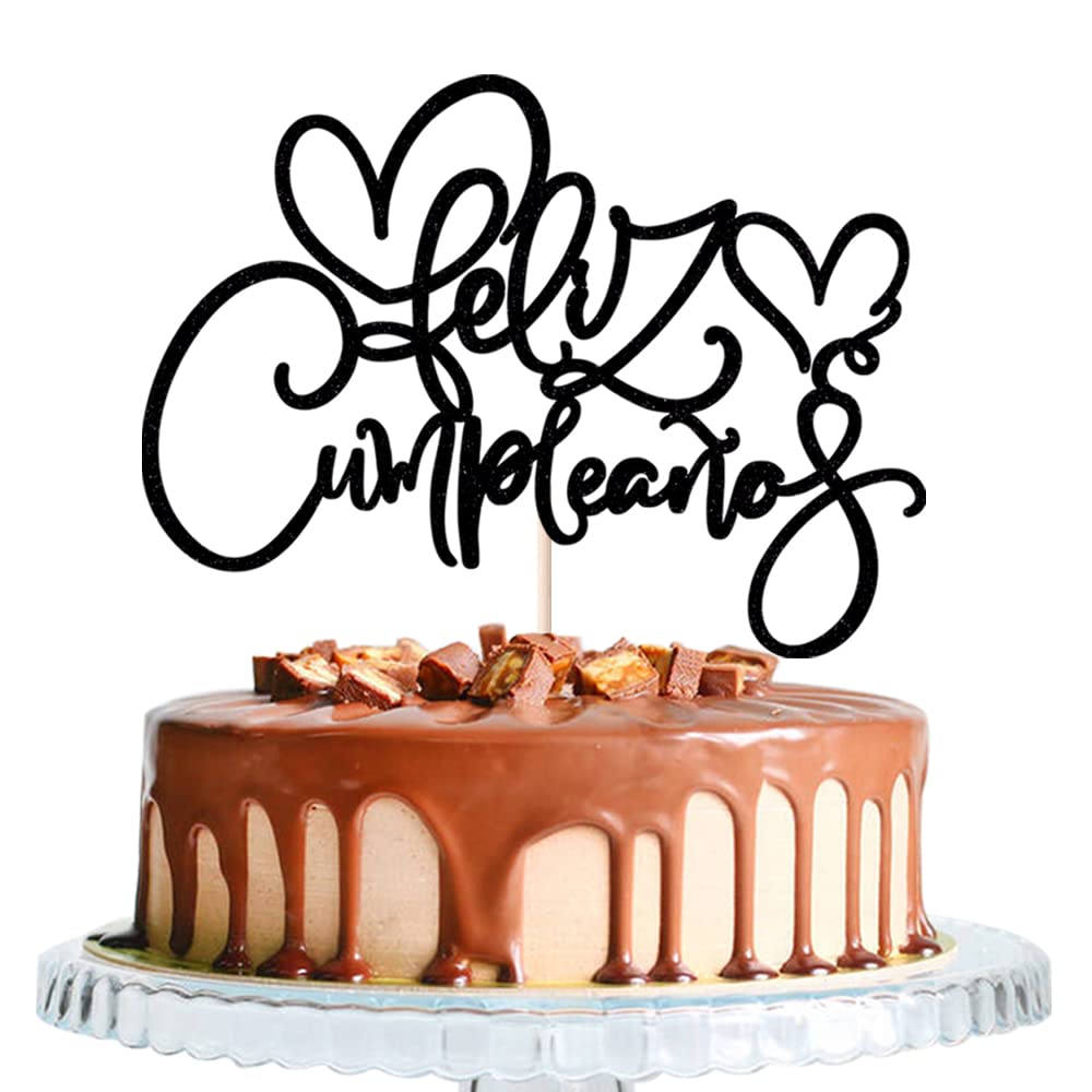 Buy db11 Noeutabs Spanish Feliz Cumpleaños Cake TopperSpanish Happy
