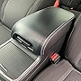 BOYOUS Car Armrest Cover Waterproof Anti-Scratch Leather Center Console Pad Scratch Resistance Protector fit for Dodge Charger 2015 2016 2017 2018 2019 2020 2023(Carbon Fiber Leather)